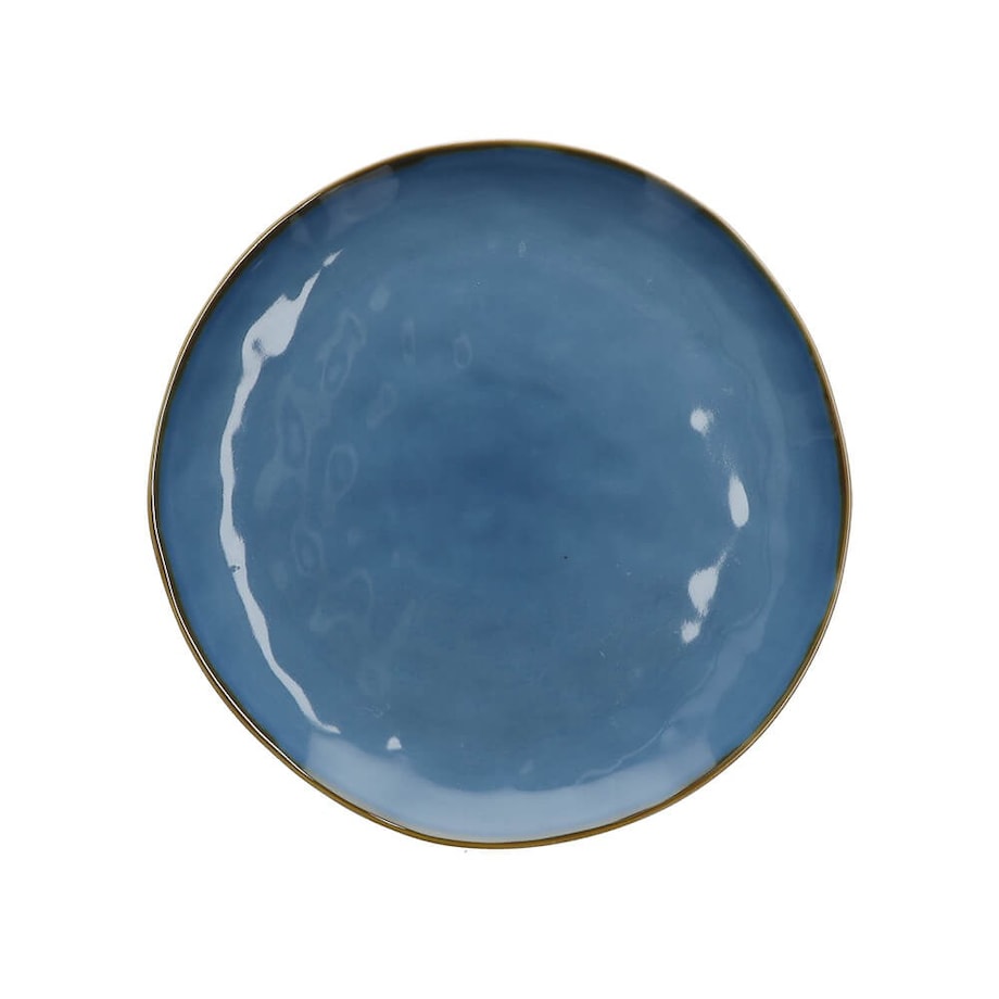 Zestaw 4 talerzy obiadowych Concerto Blu Avio - Granatowy, 27 cm