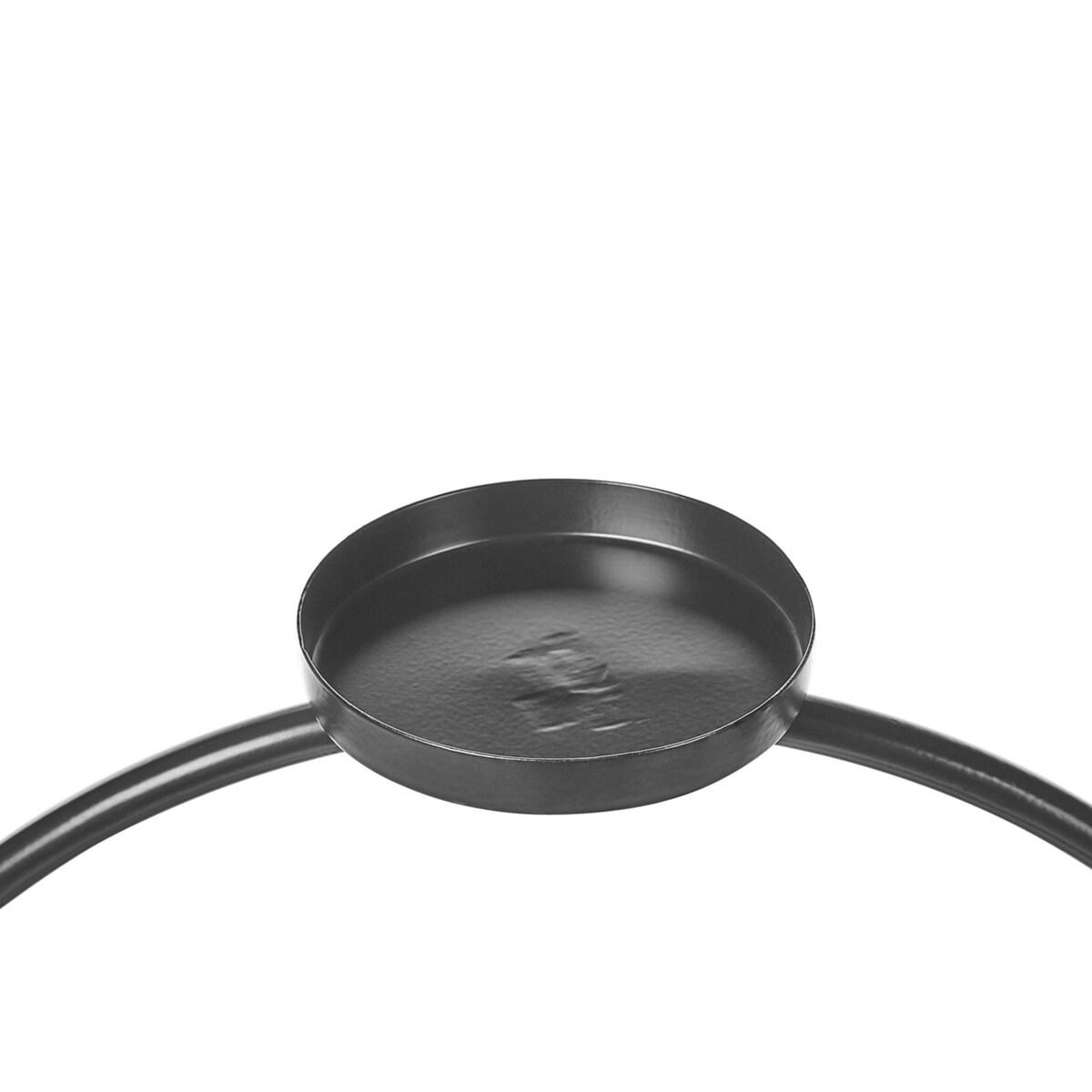 Świecznik CAKUNG Metal 33 cm Czarny