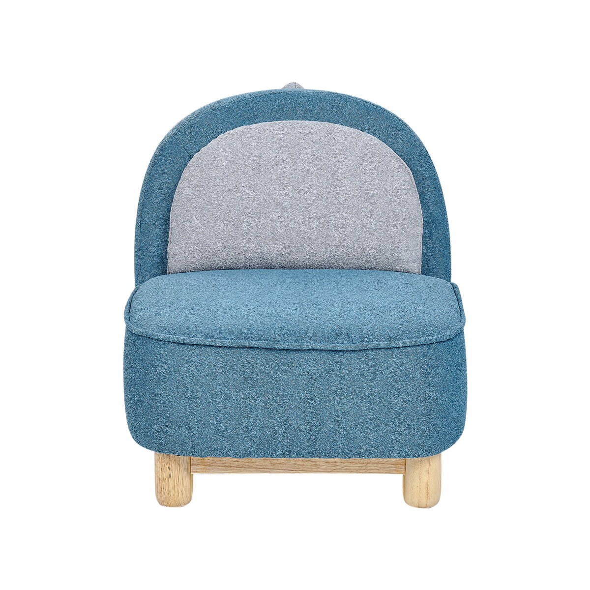 Fotel dziecięcy dinozaur niebieski FABORG