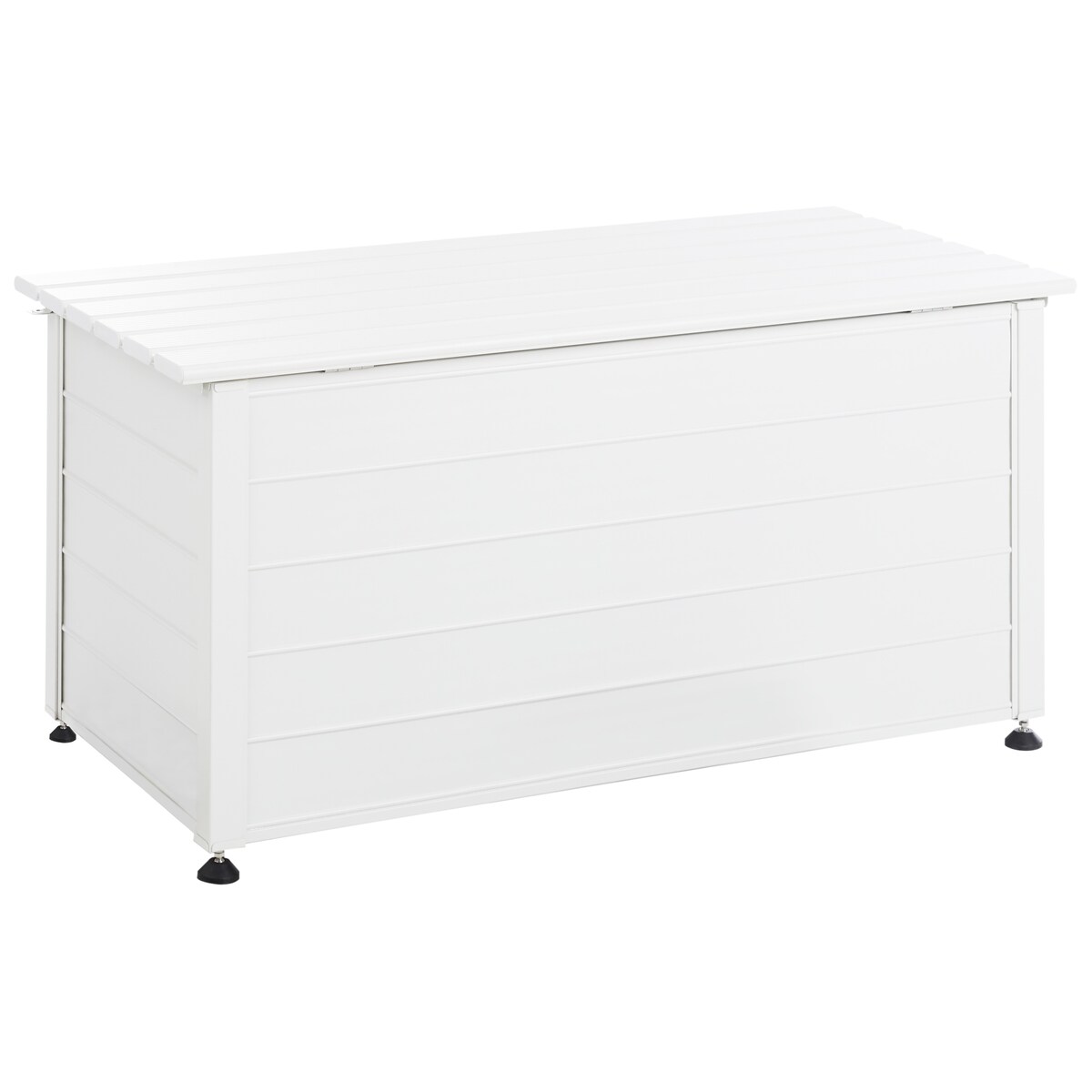 Skrzynia ogrodowa CAMPALTO 123 cm 60 cm Biały