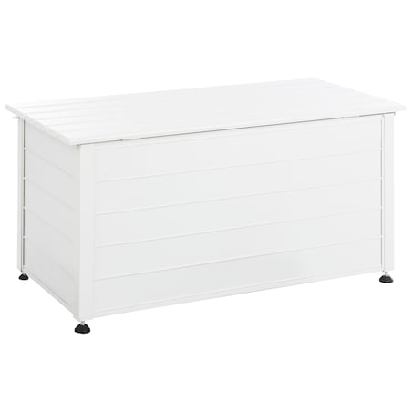 Skrzynia ogrodowa CAMPALTO 123 cm 60 cm Biały