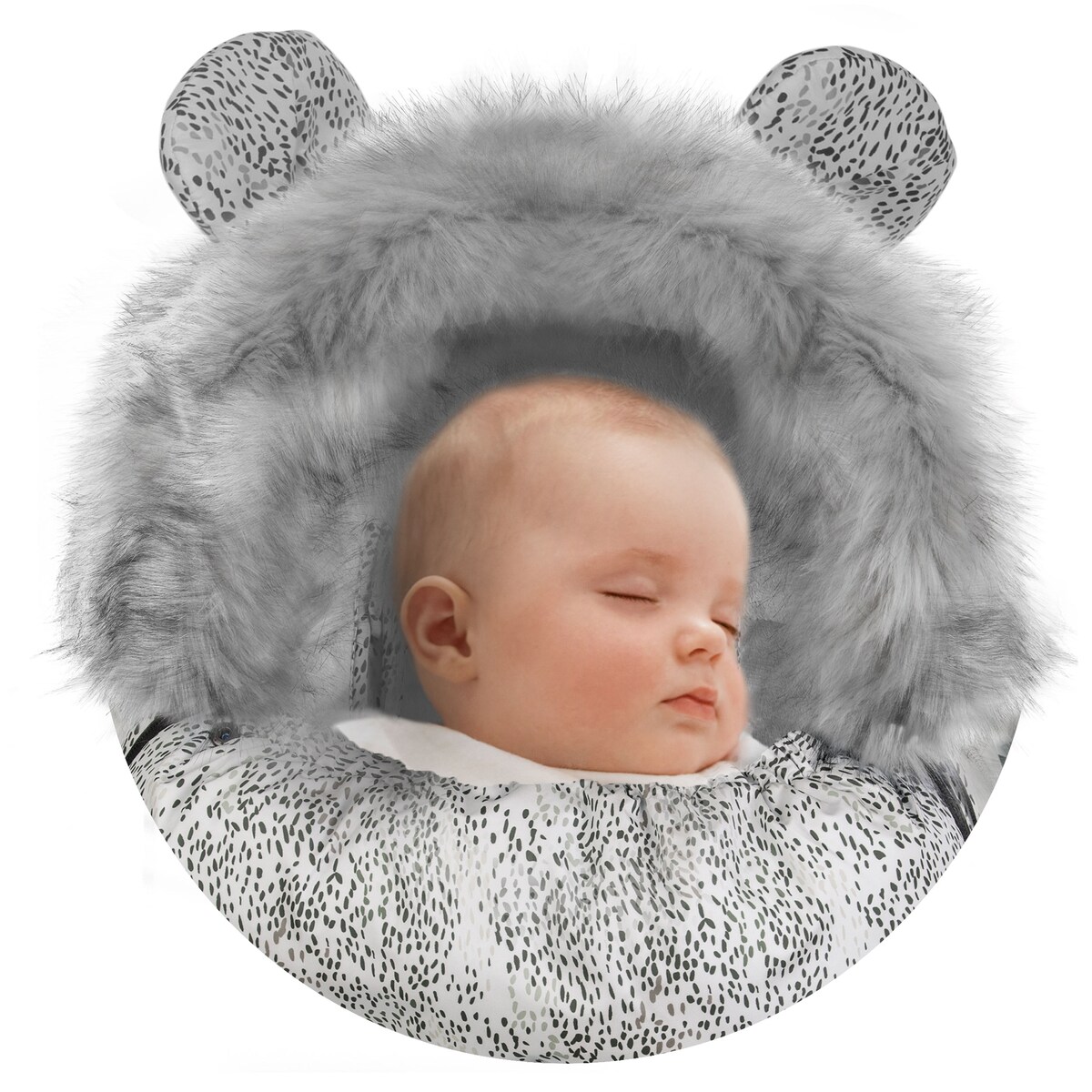 Śpiworek zimowy do wózka gondoli na sanki gruby Ricokids