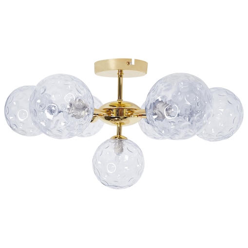 Lampa sufitowa ANADYR Szkło Niebieski