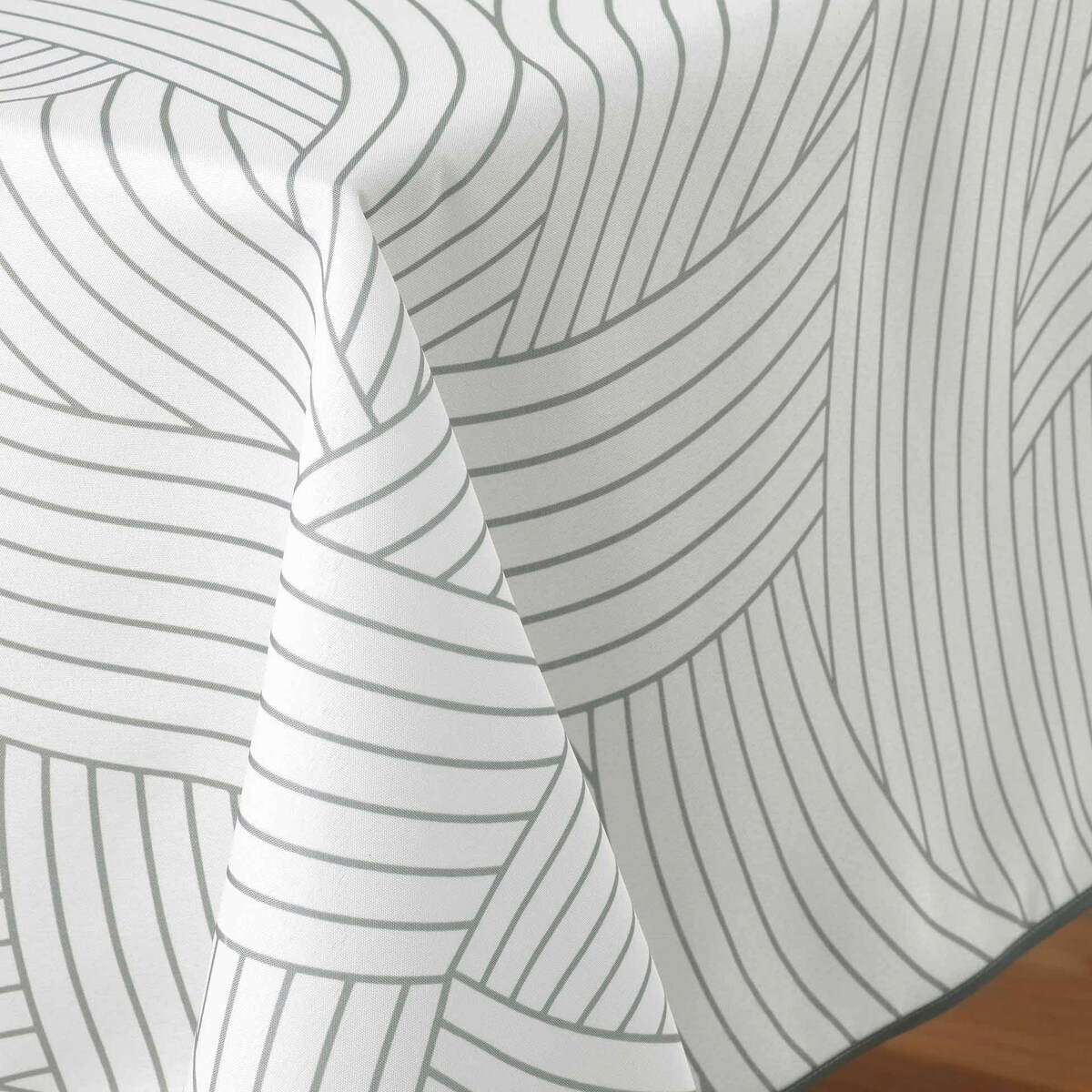 Obrus poliestrowy z nadrukiem LINEA, 150 x 200 cm