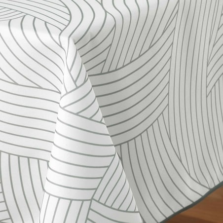 Obrus poliestrowy z nadrukiem LINEA, 150 x 200 cm