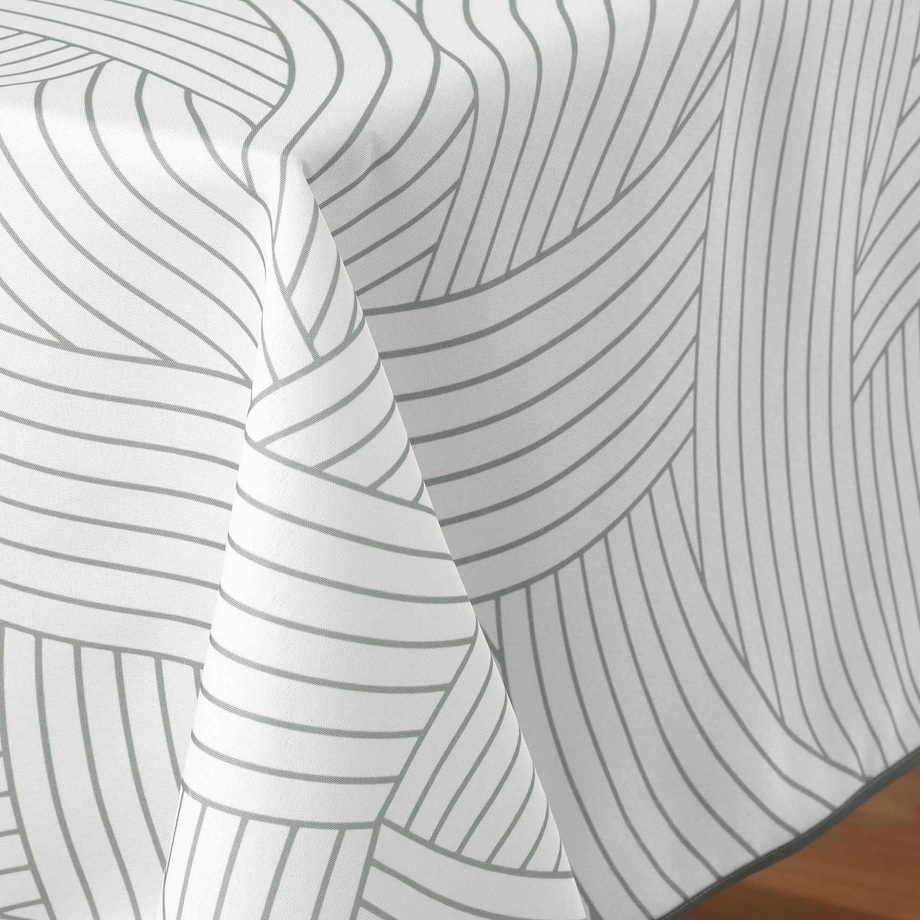 Obrus poliestrowy z nadrukiem LINEA, 150 x 200 cm