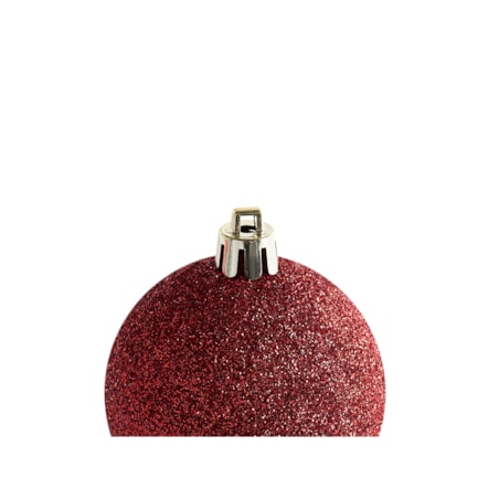 Zestaw 60 bombek TYIN Czerwony