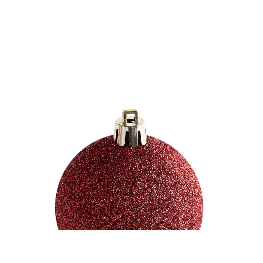 Zestaw 60 bombek TYIN Czerwony