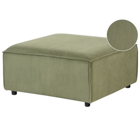 Otomana ARDAL Zielony Sztruks