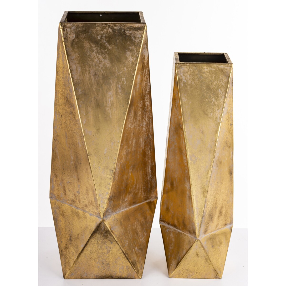 Osłonka metalowa 2 szt. 69x30x30 i 60x22x22 cm TRIONGLAU