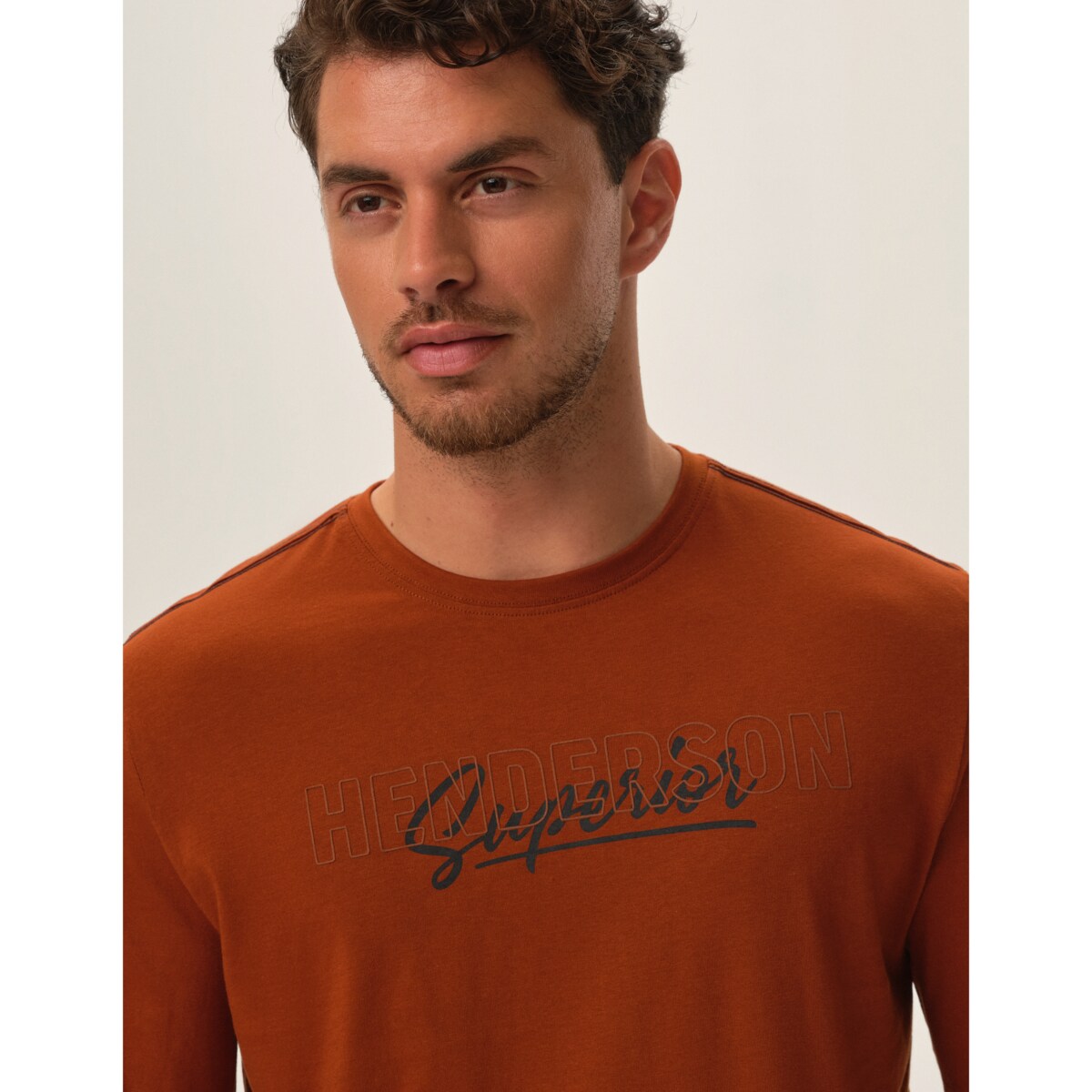 Piżama Jupiter 41910-28X Miedziany Miedziany, XXL