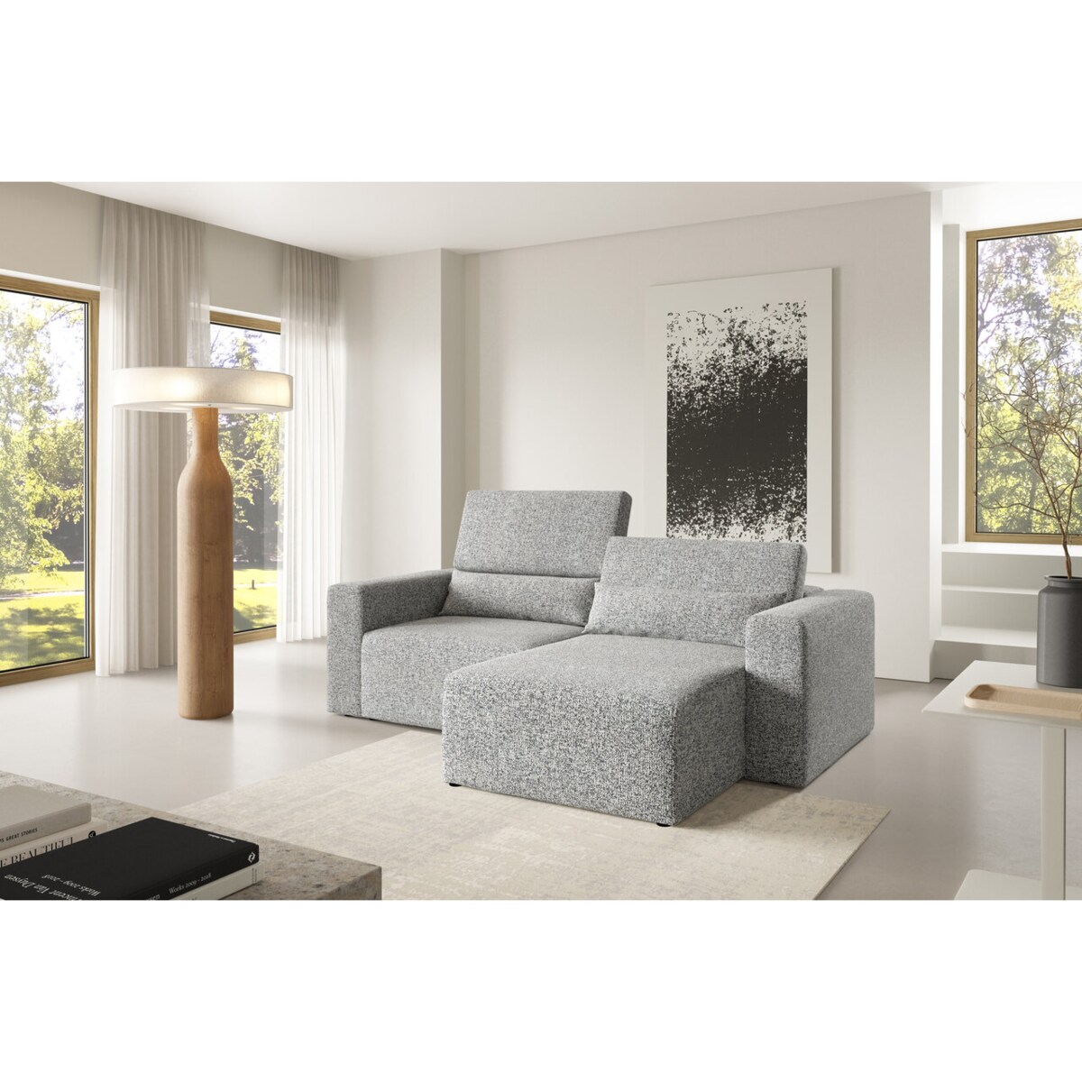 Narożnik Posejdon L modułowy premium Kolor: Puente 11