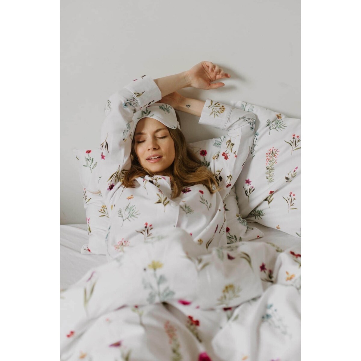 Piżama Polne kwiaty długa S