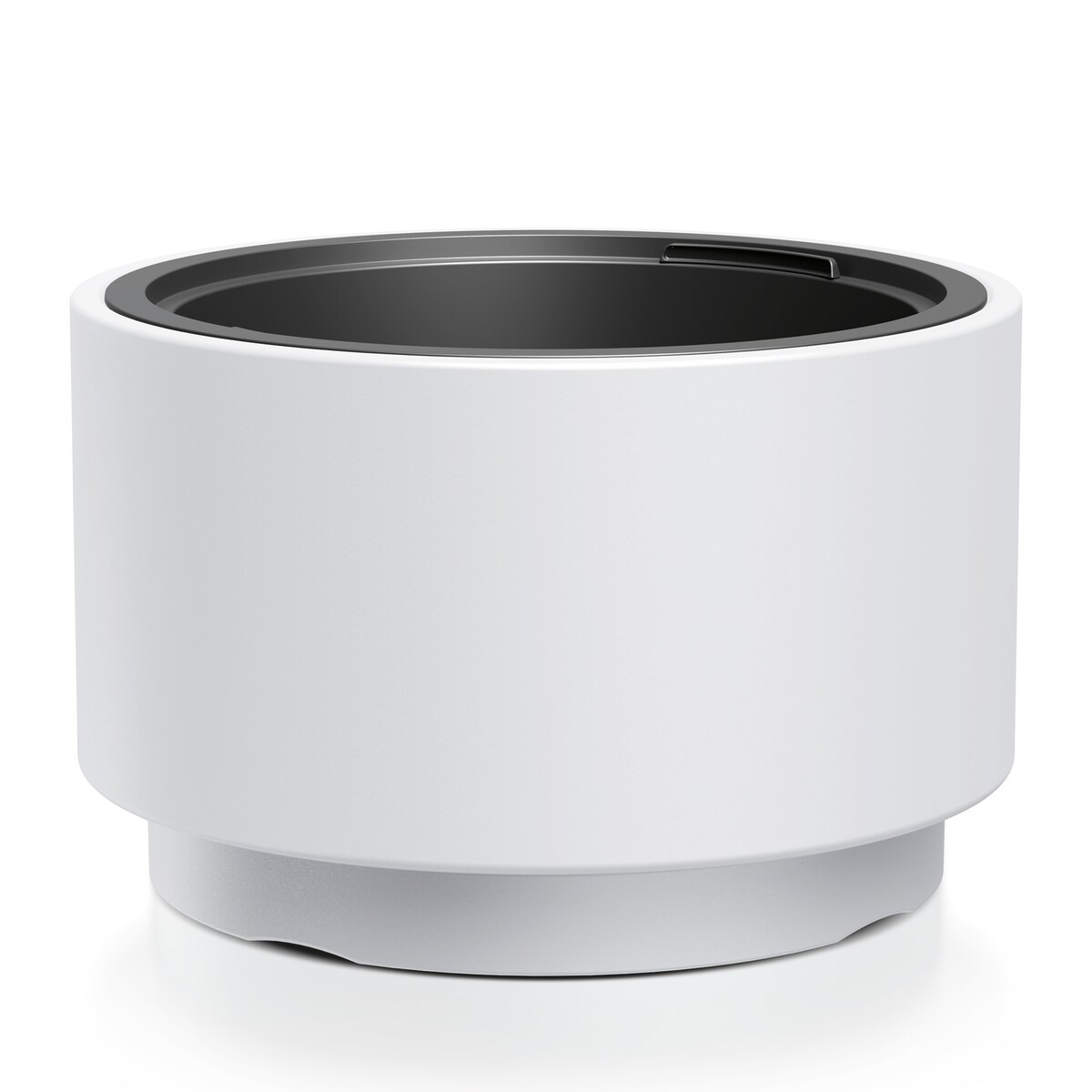 Doniczka Donica Ogrodowa 46,8 Cm Okrągła Na Taras Do Ogrodu Domu Biała