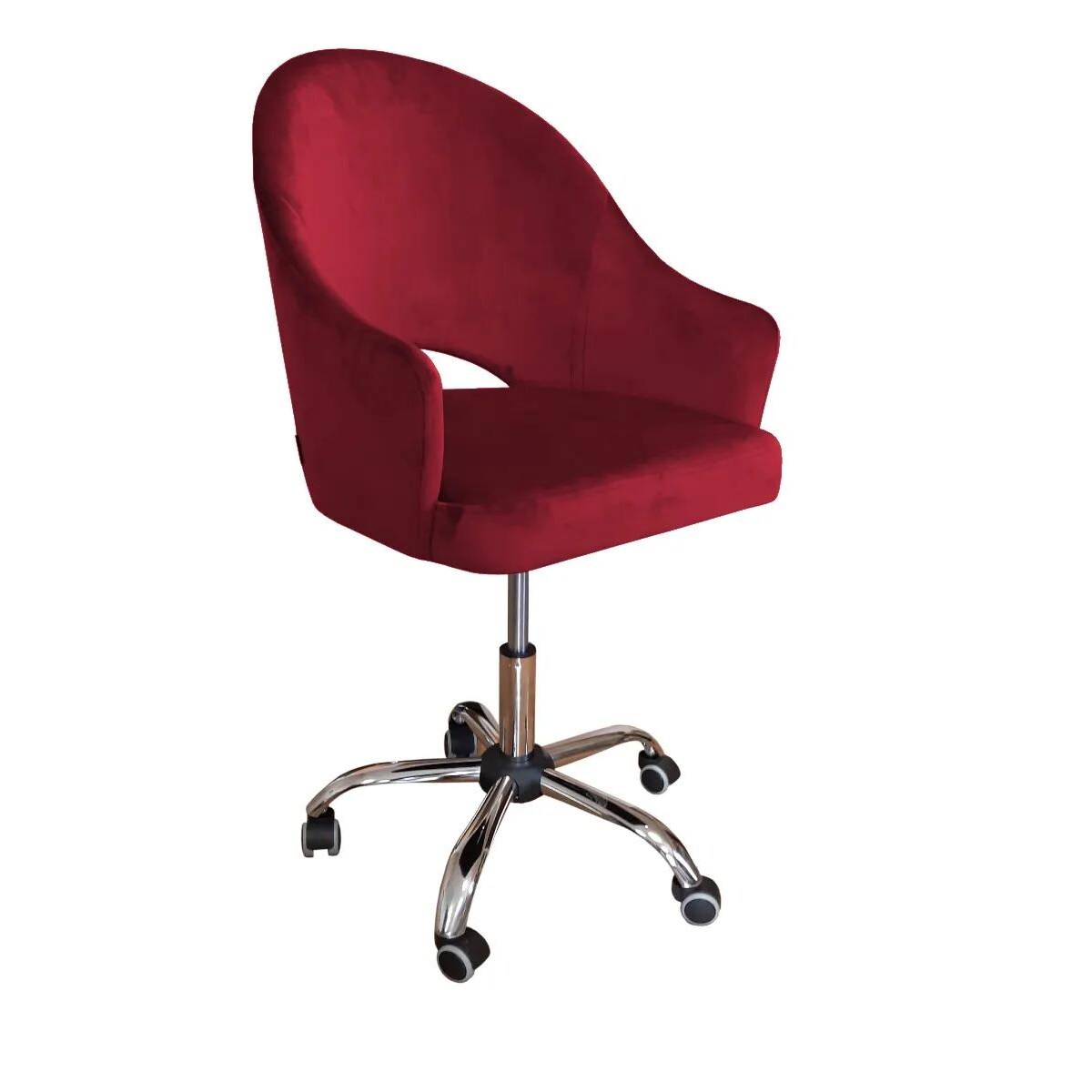 Fotel JENISEJ VELVET bordowy