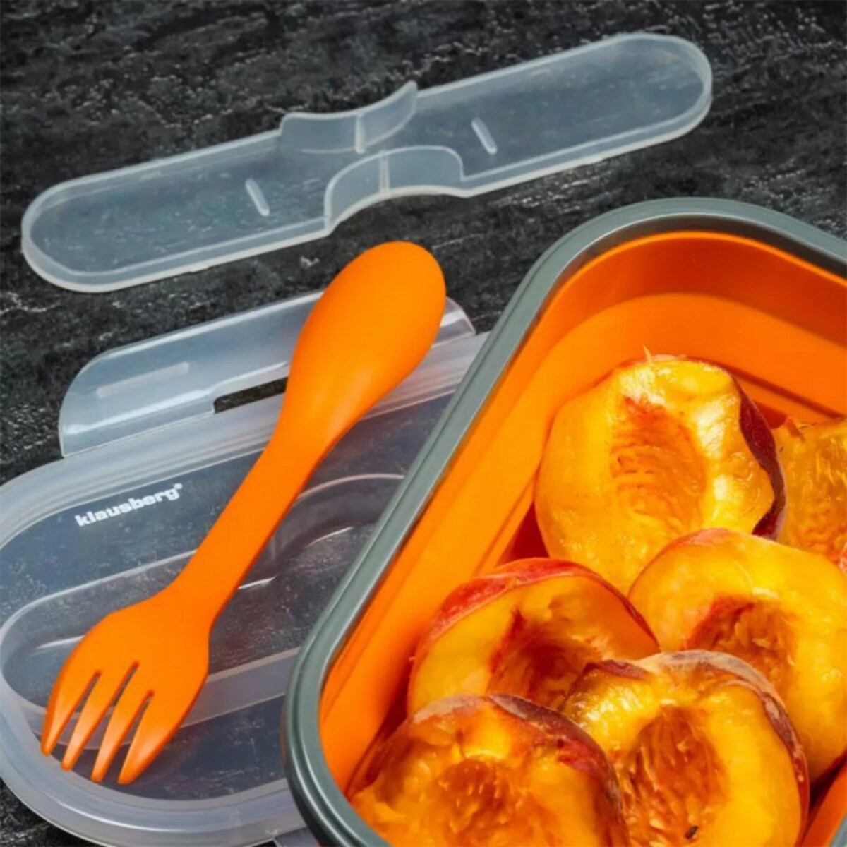 Silikonowy Składany Lunch Box Klausberg Kb-7022