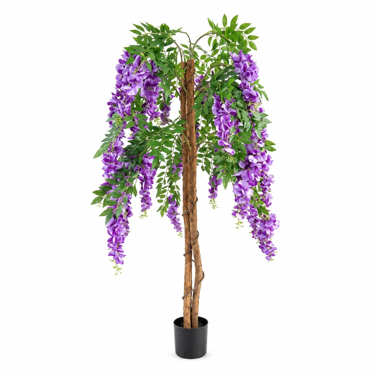 Sztuczna glicynia w doniczce, wys. 130 cm