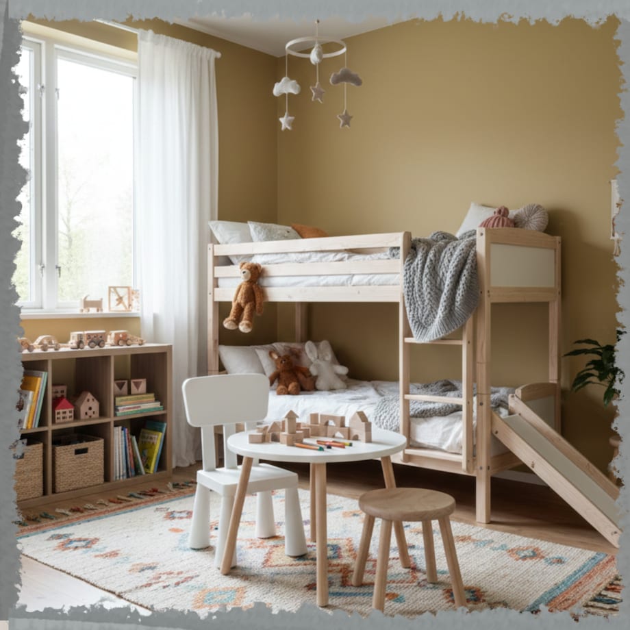 Krzesełko dla dzieci plastikowe z oparciem wygodne do pokoju białe