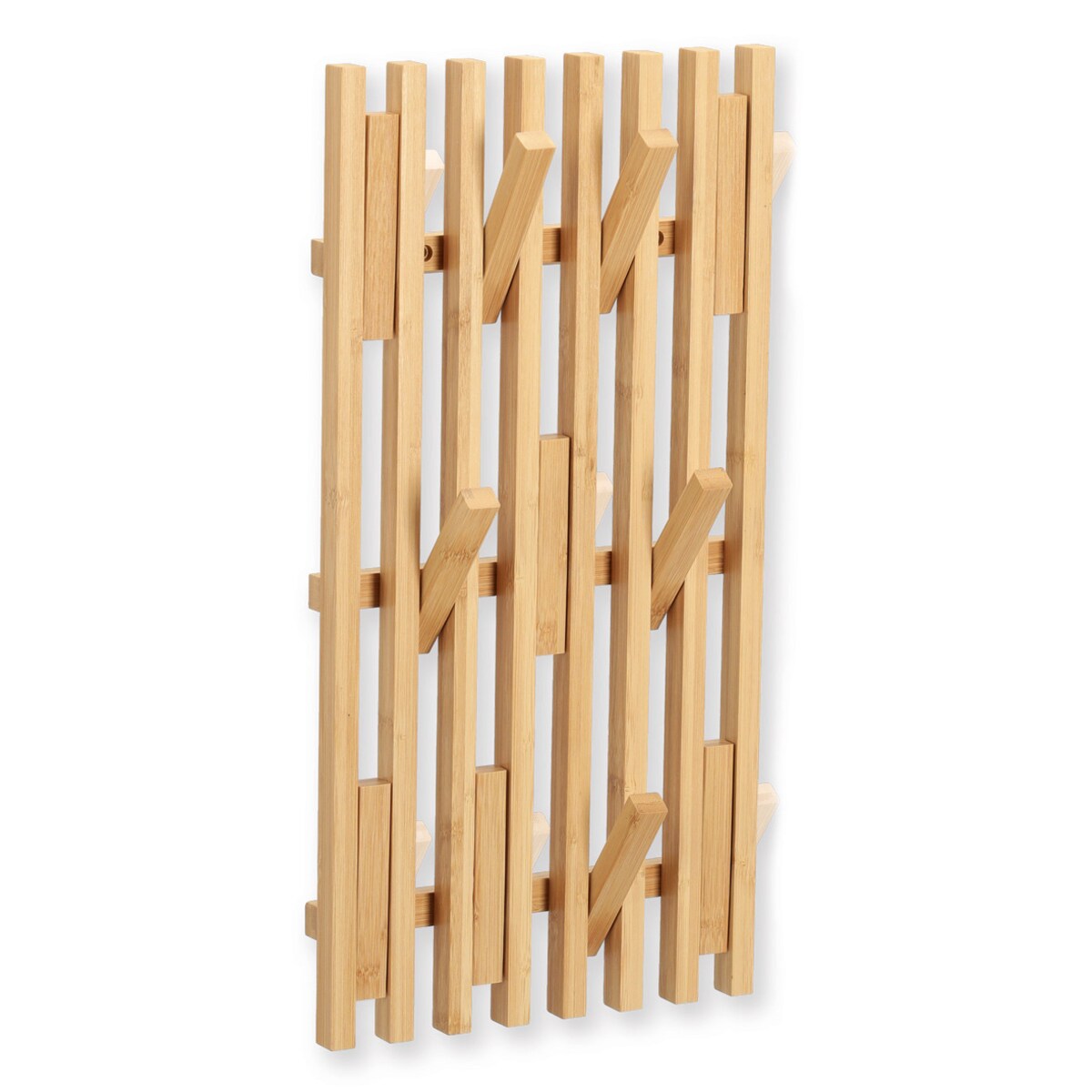 Bambusowy wieszak ścienny, 26 x 50 cm ZELLER