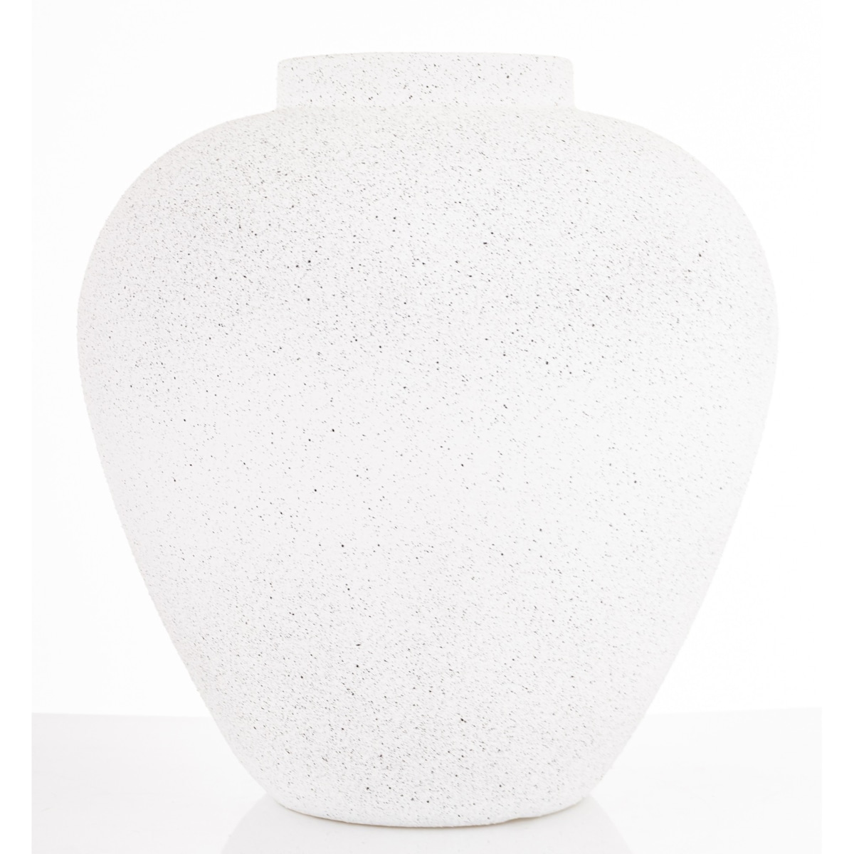 Wazon ceramiczny 26x21x21 cm FLORIDA biały