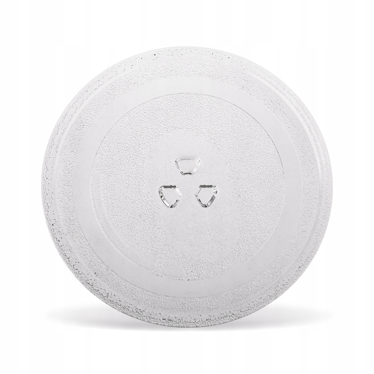 UNIWERSALNY SZKLANY Talerz do kuchenki mikrofali 24,5 cm