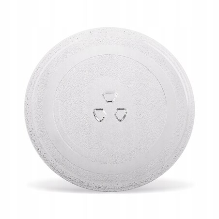 UNIWERSALNY SZKLANY Talerz do kuchenki mikrofali 24,5 cm