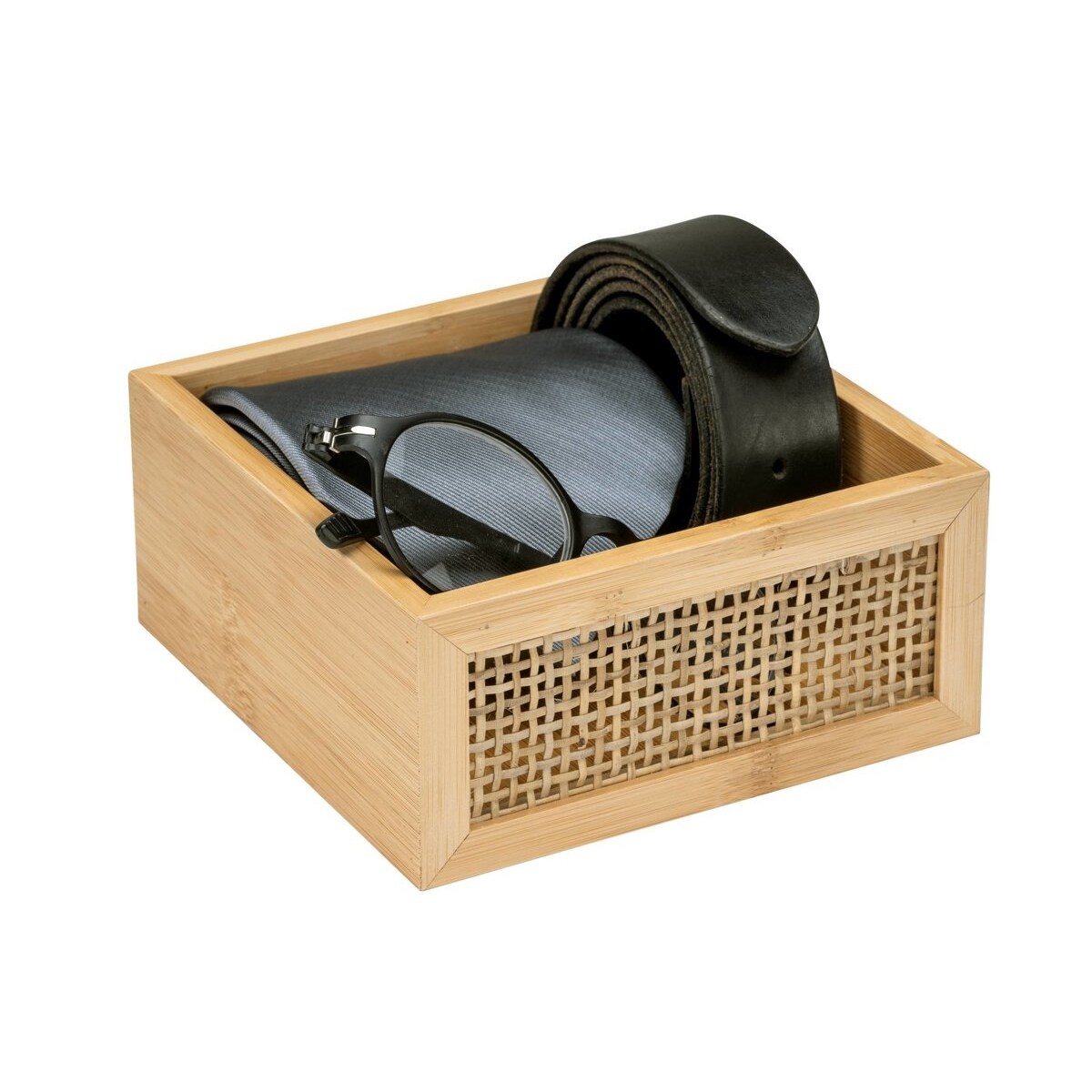 Taca na kosmetki ALLEGRE BAMBOO, 15 x 7 x 15 cm, WENKO