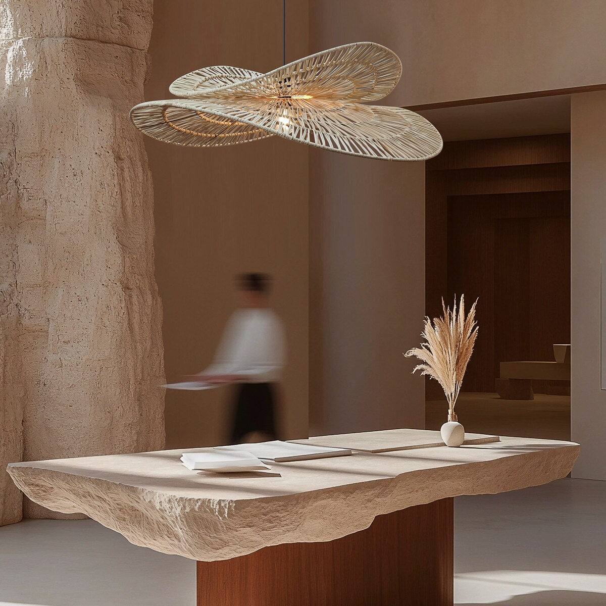 Lampa wisząca Light Prestige Raya drewno 1 x E27 1 szt.