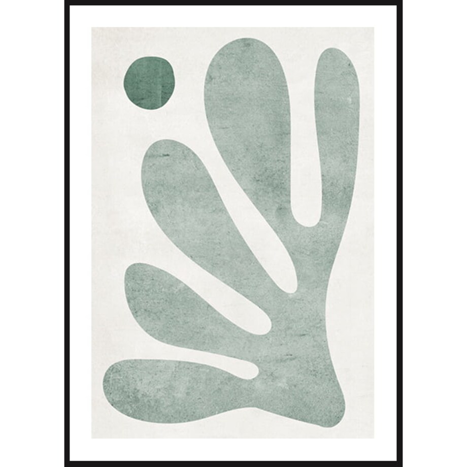 Poster Story, Plakat, Obraz - Organiczny Kształt No2, wymiary 21 x 30 cm