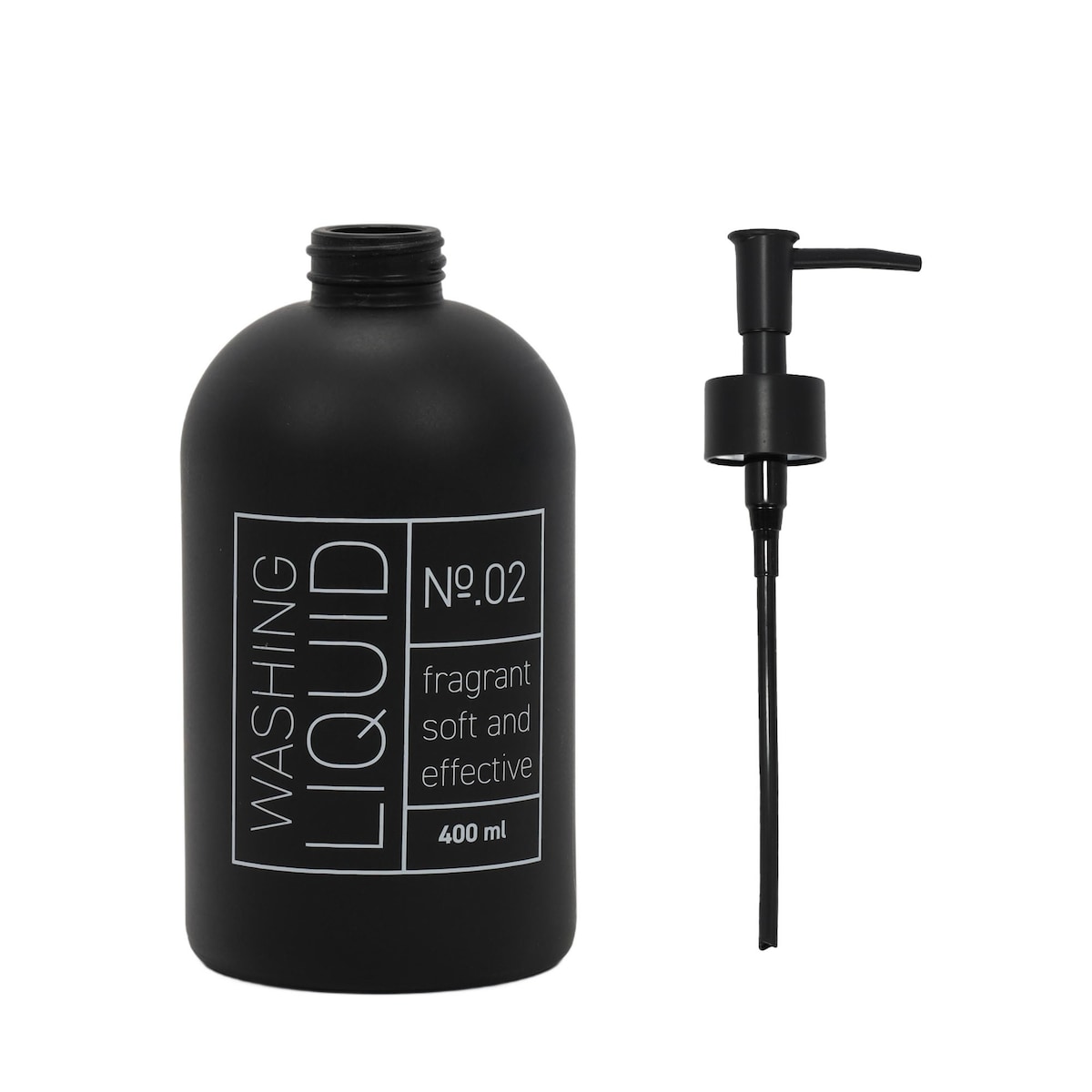 Szklany dozownik na mydło, 400 ml