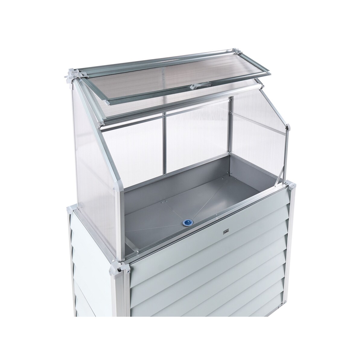 Szklarnia balkonowa NOVOLI Złamana biel 62 cm