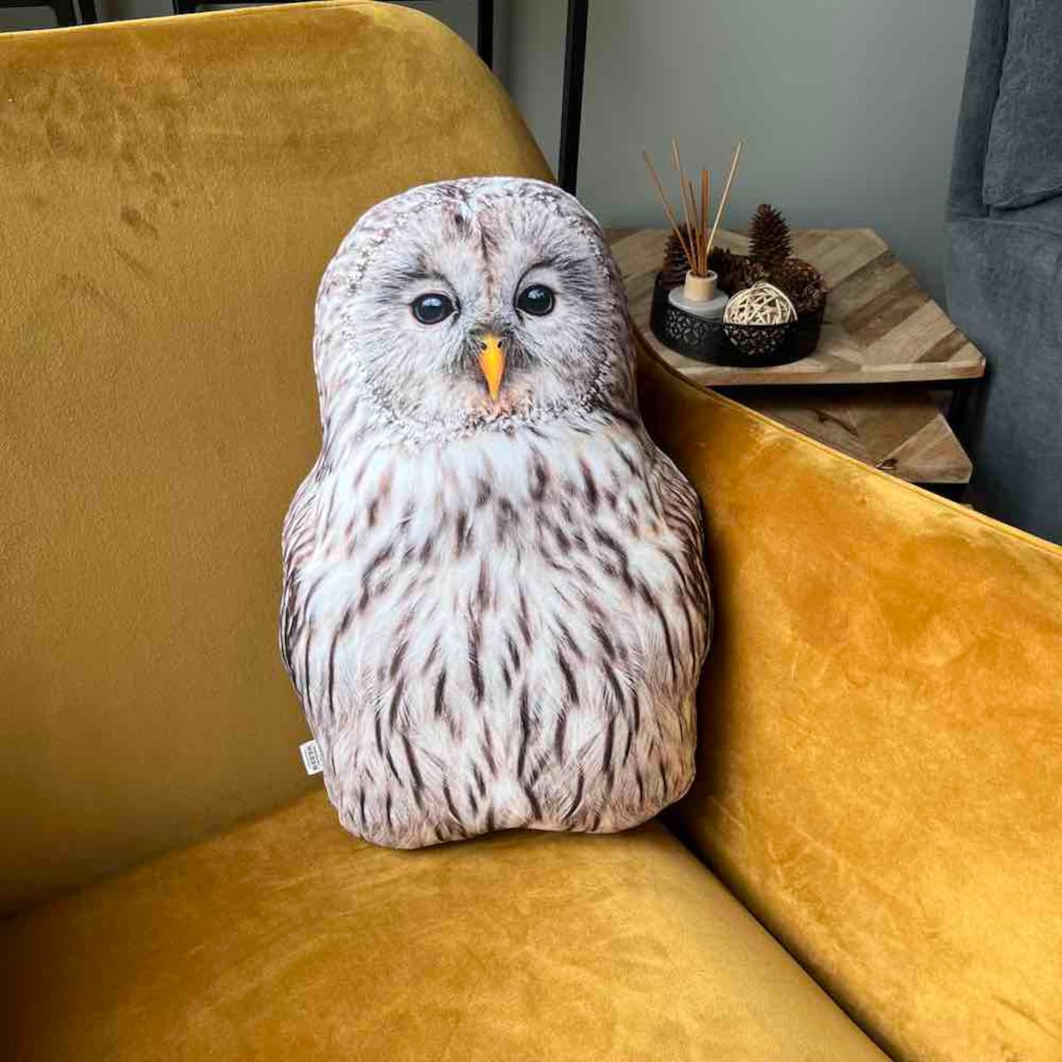 Poduszka duża Sowa Puszczyk uralski