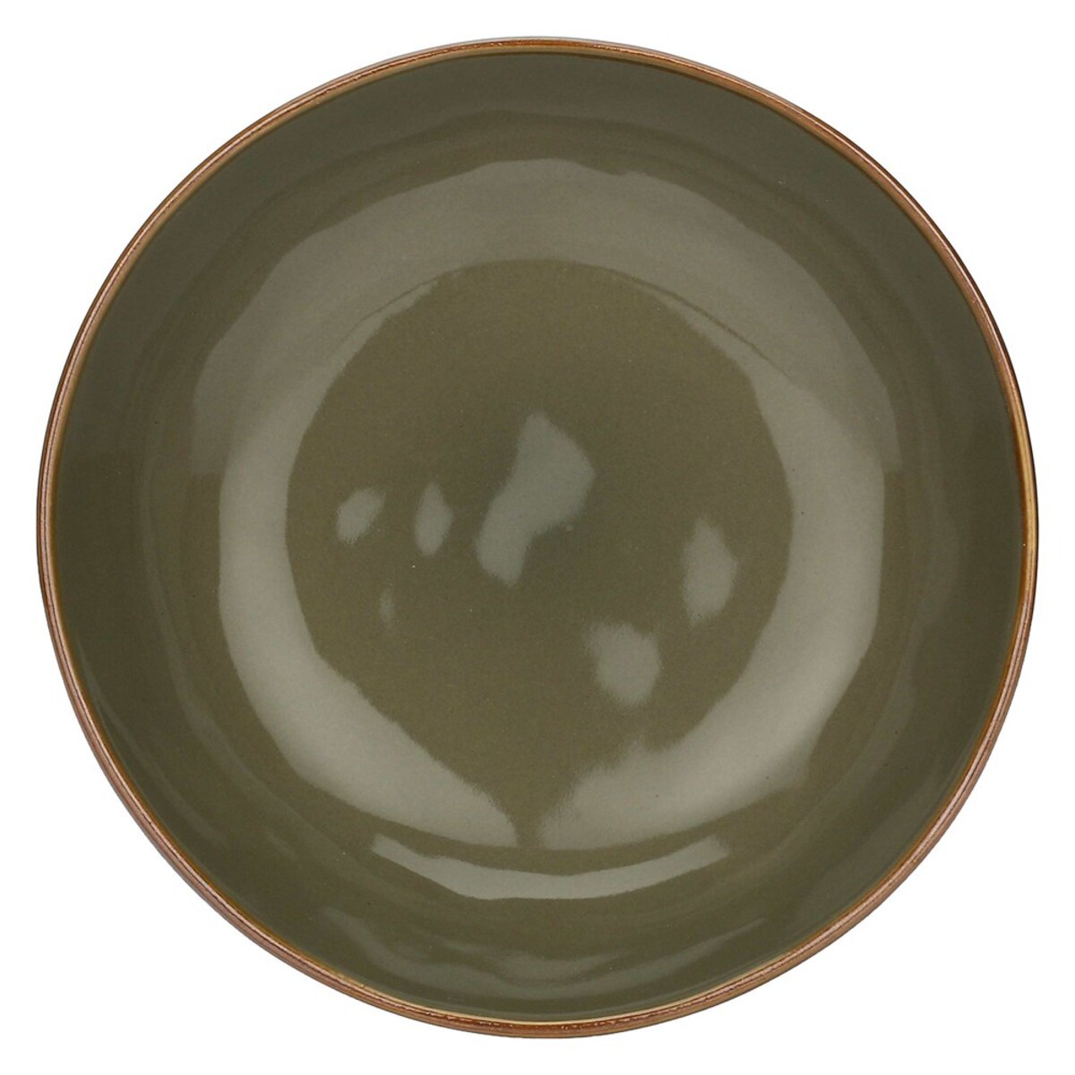 Zestaw 4 talerzy do zupy Concerto Grigio Tortora - Szaro-brązowy, 21 cm