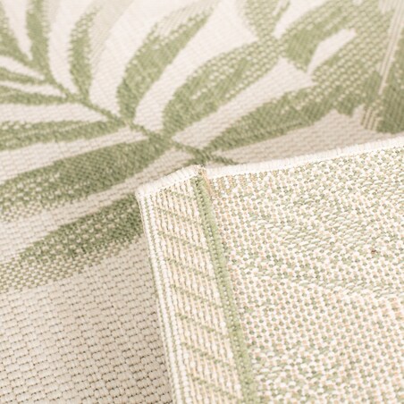 Dywan Cottage beige/ jungle green 120x170cm, 120 x 170 cm