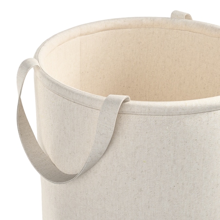 Kosz na zabawki Tobi, melanż szaro-beżowy, 40x60cm, Happiness