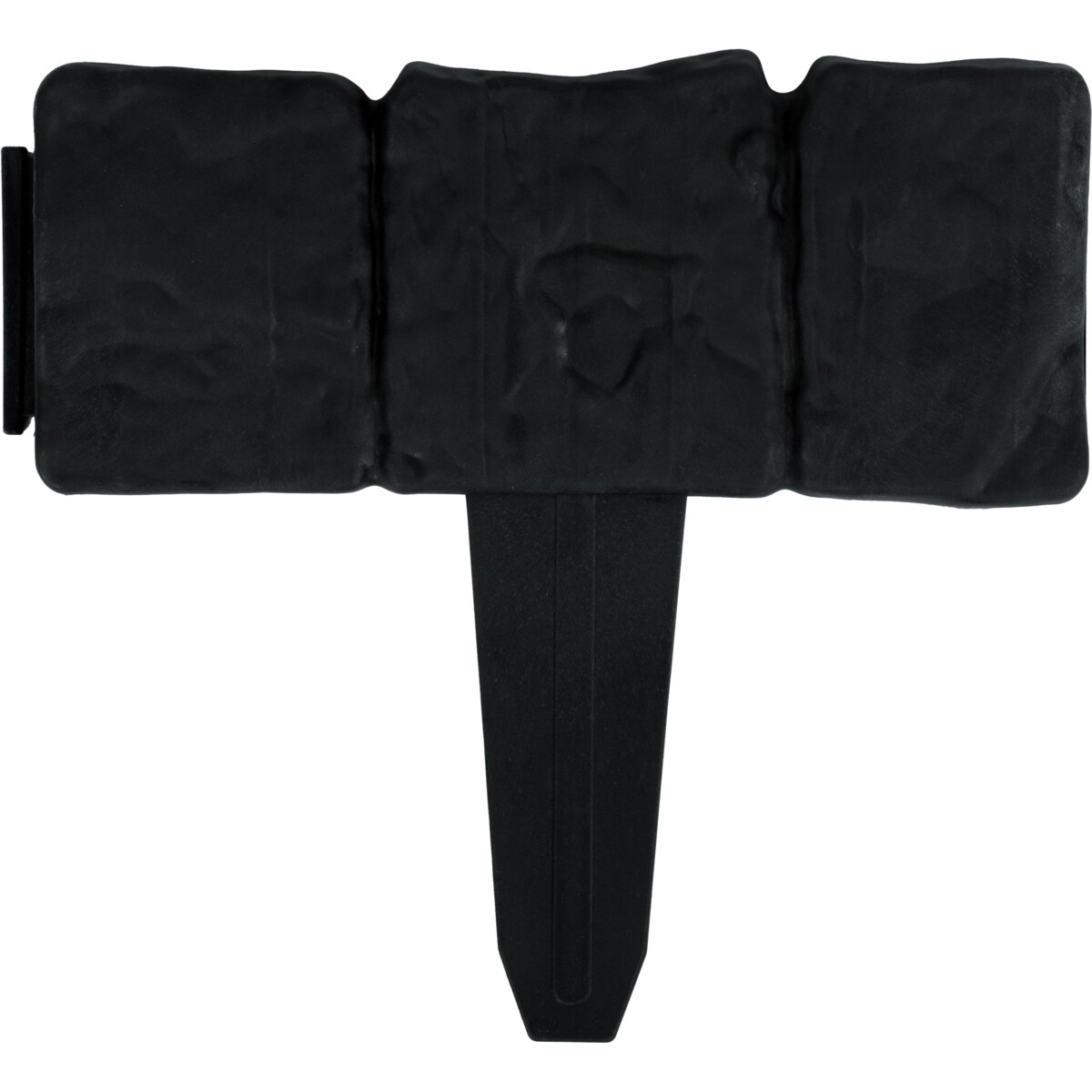 Palisada ogrodowa obrzeże ogrodowe trawnikowe czarne Plonos tworzywo płotek 250 cm