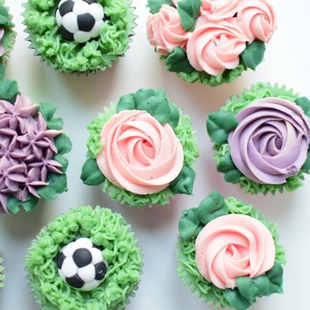 Rękaw cukierniczy z tylkami do liści, trawy i kwiatów / Tala