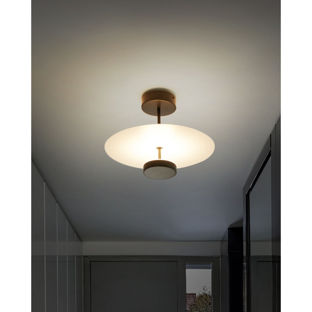 Lampa wisząca LED AFRAM Metal Czarny