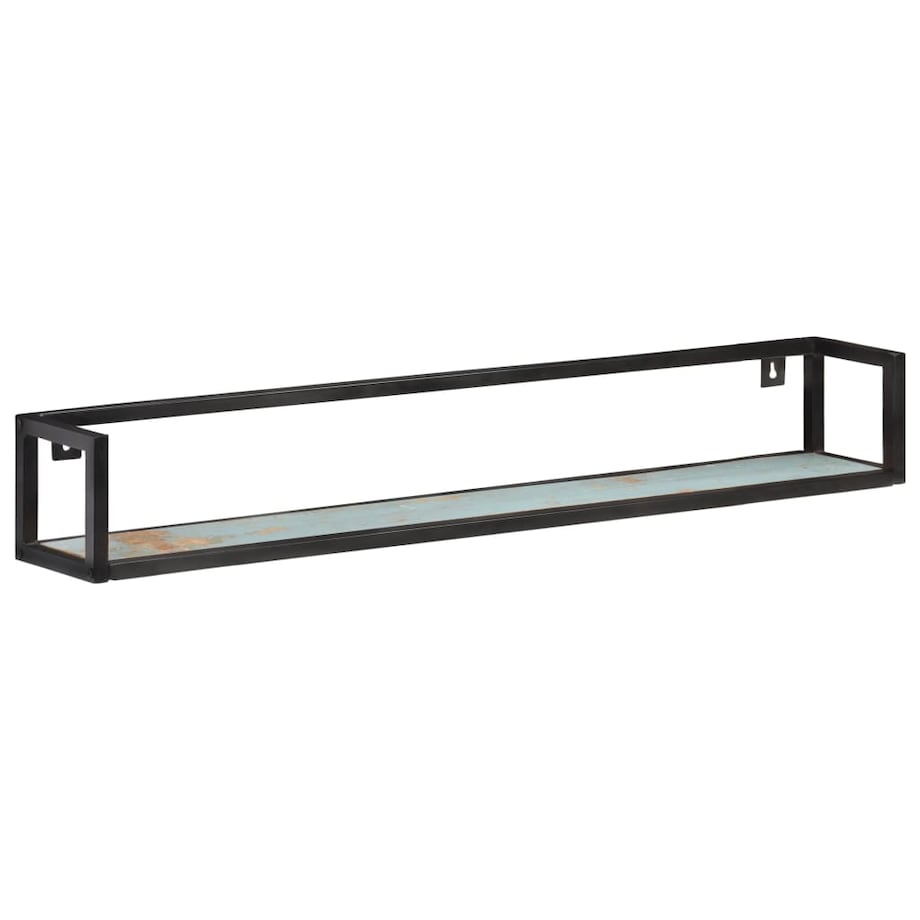vidaXL Półki ścienne, 2 szt., 120 cm, lite drewno z odzysku