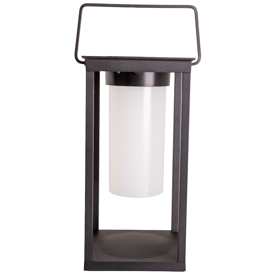 Solarna LAMPA ogrodowa 3180922 Nave metalowa OPRAWA zewnętrzna przenośna outdoor IP44 czarna