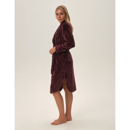 Szlafrok Fyah 41951-93X Fioletowy Fioletowy, XXL