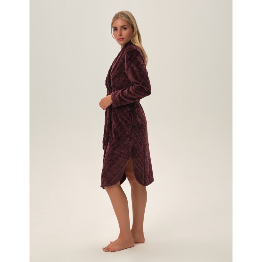 Szlafrok Fyah 41951-93X Fioletowy Fioletowy, XXL