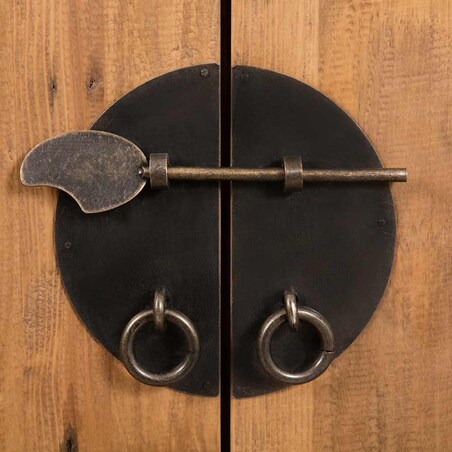 vidaXL Szafka łazienkowa pod umywalkę, drewno sosnowe, 70x32x63 cm