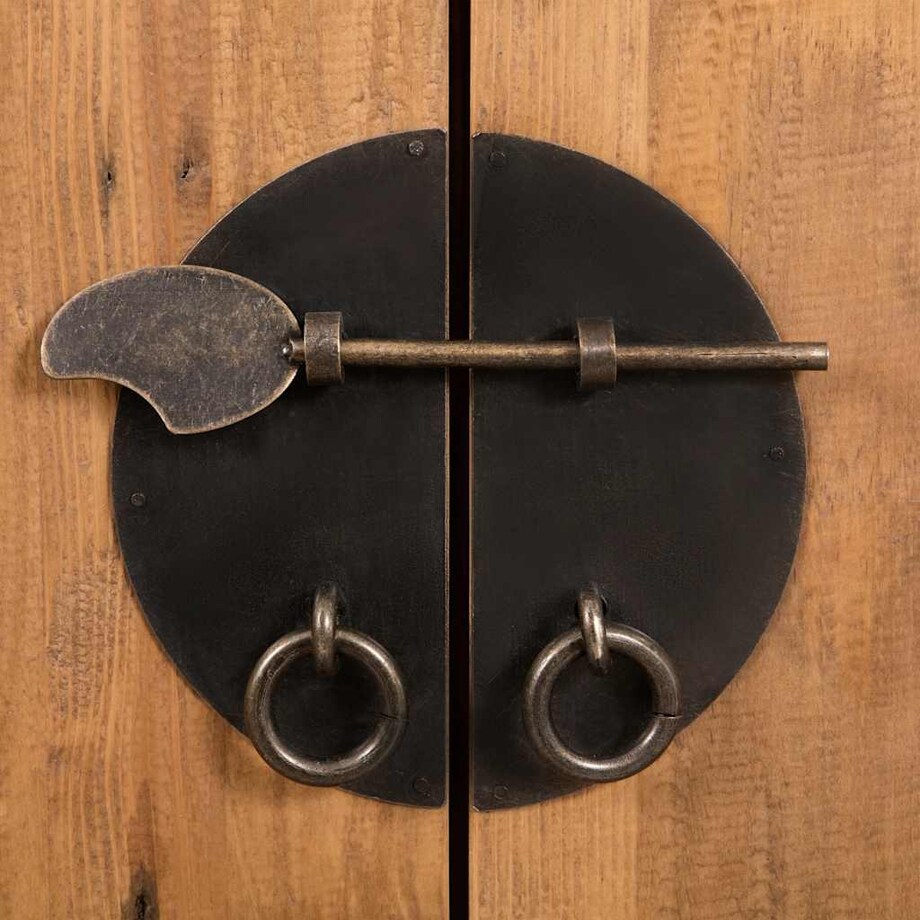 vidaXL Szafka łazienkowa pod umywalkę, drewno sosnowe, 70x32x63 cm