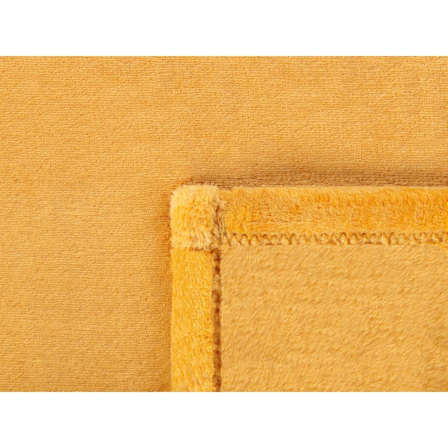 Koc 200 x 220 cm pomarańczowy BAYBURT