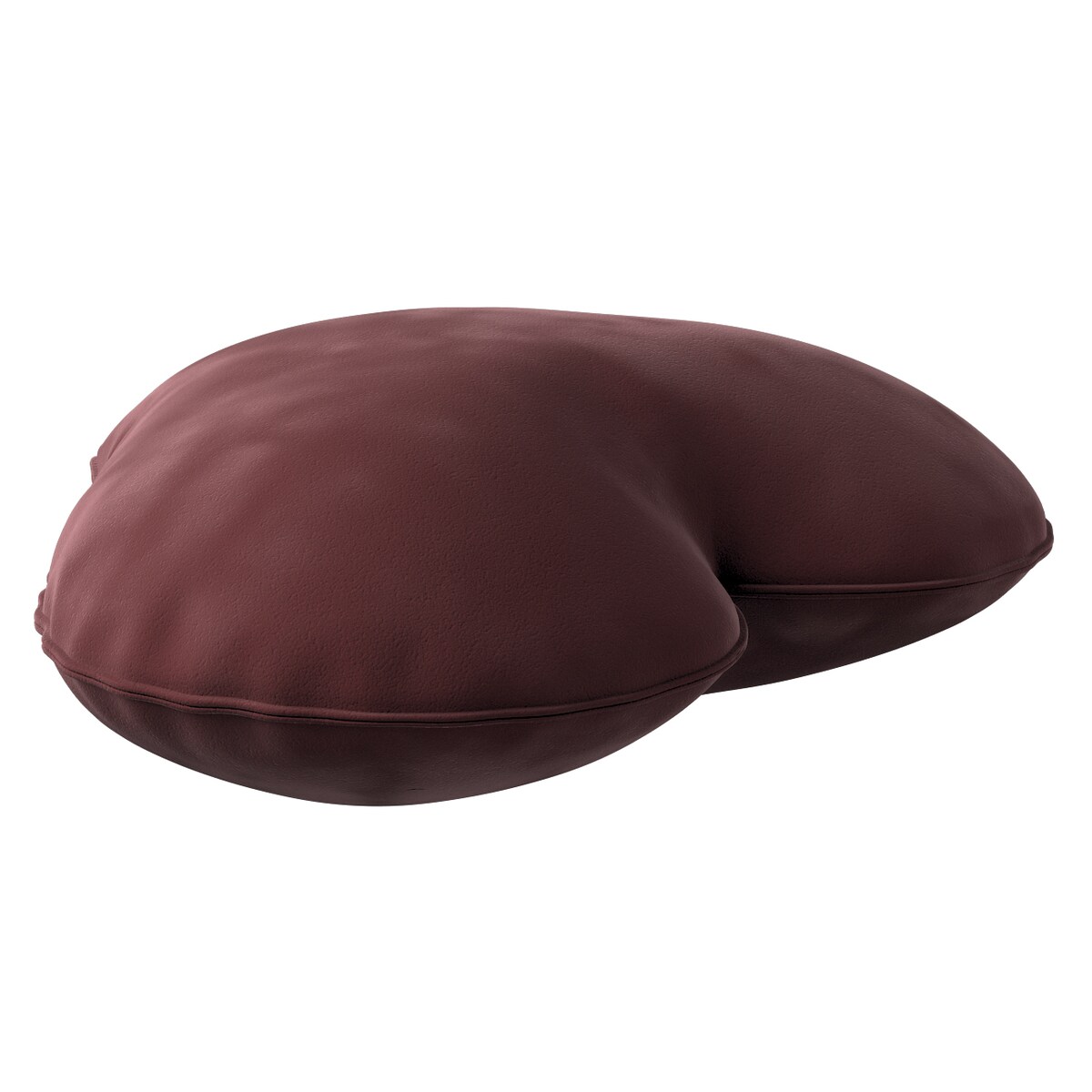 Poduszka Heart of Love, bordowy, 45x15x45cm, Posh Velvet