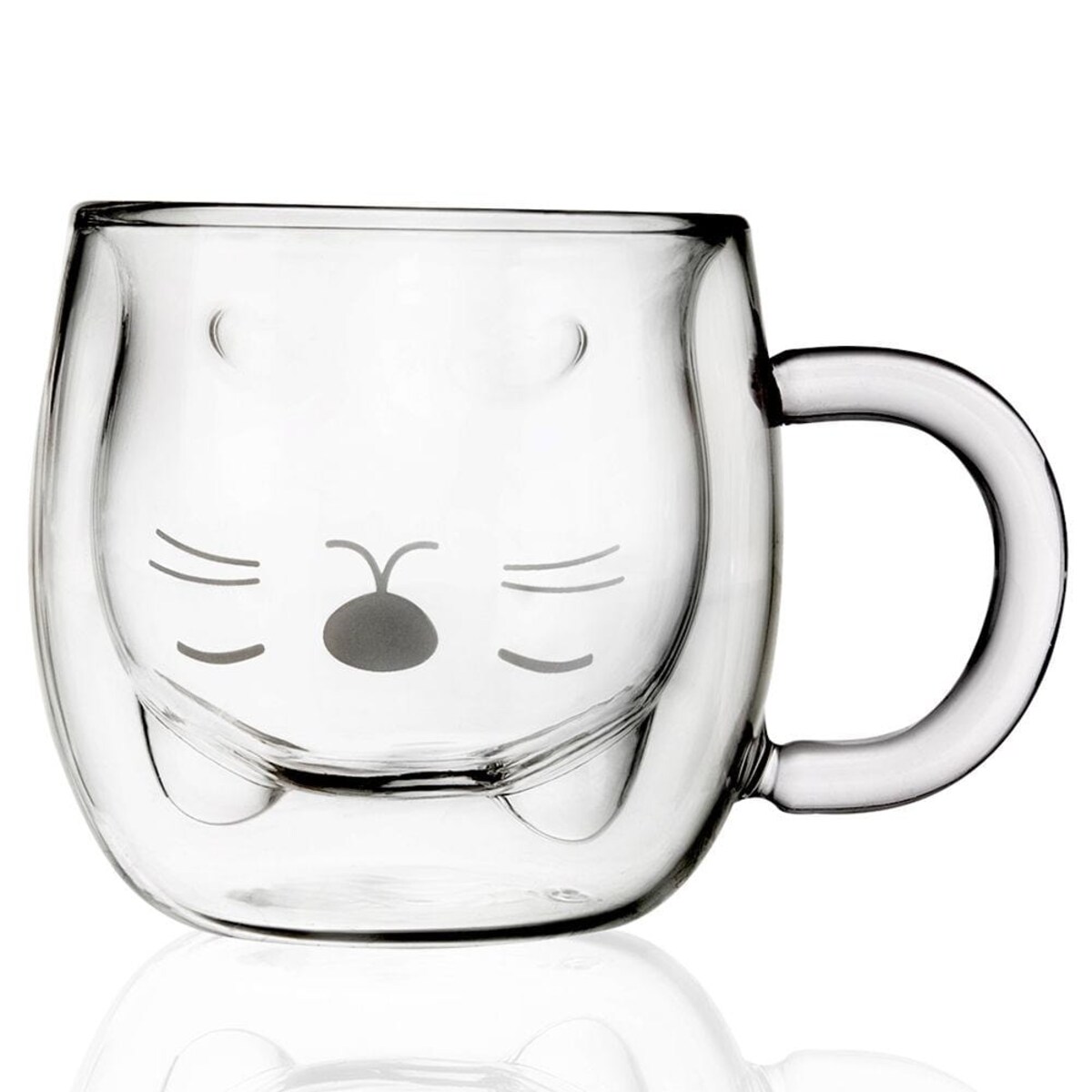 Szklanka Termiczna z Podwójną Ścianką Kotek 270 ml