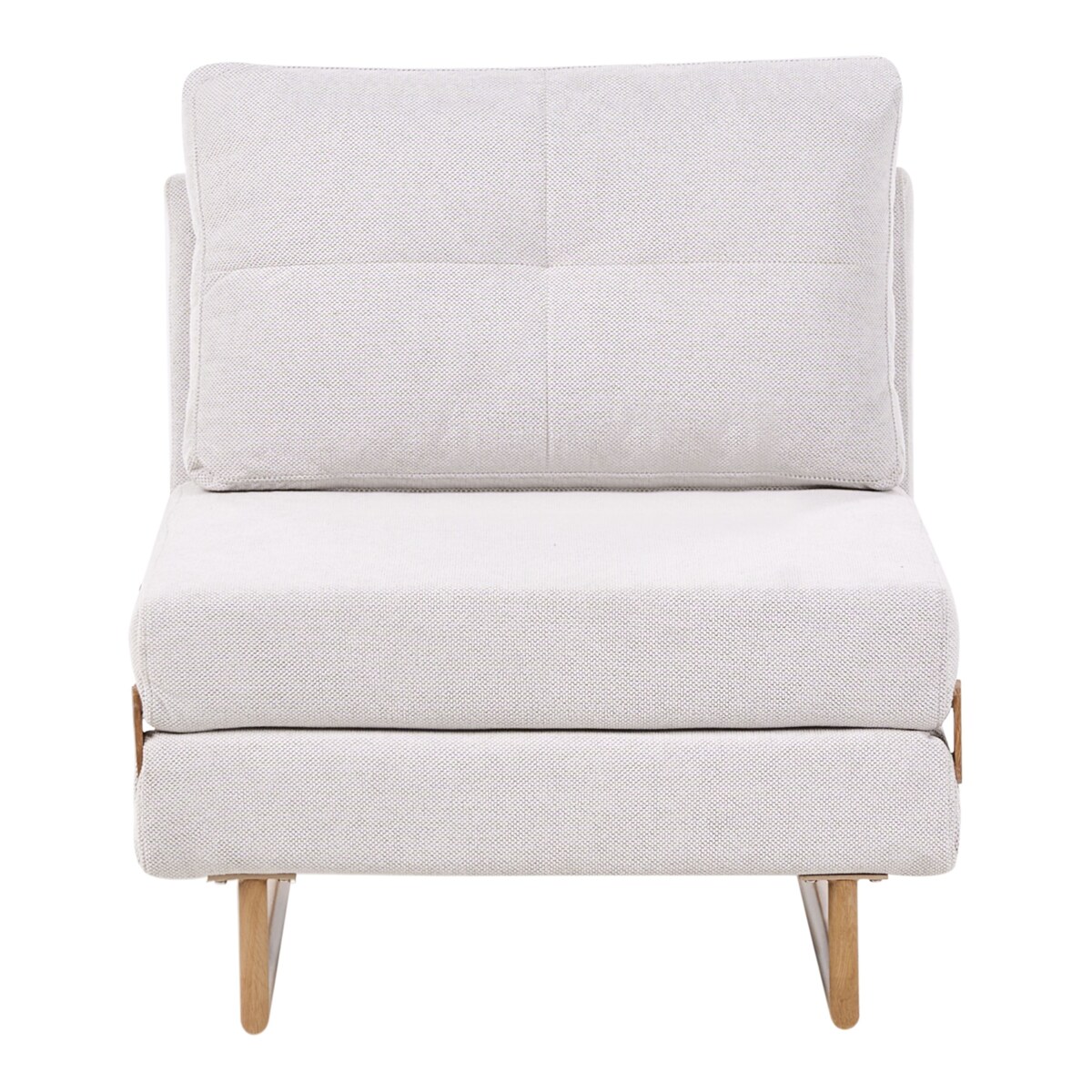 Sofa rozkładana jednoosobowa JERSLEV Złamana biel