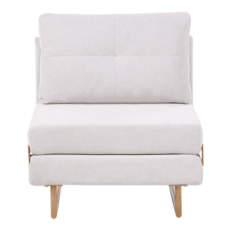 Sofa rozkładana jednoosobowa JERSLEV Złamana biel