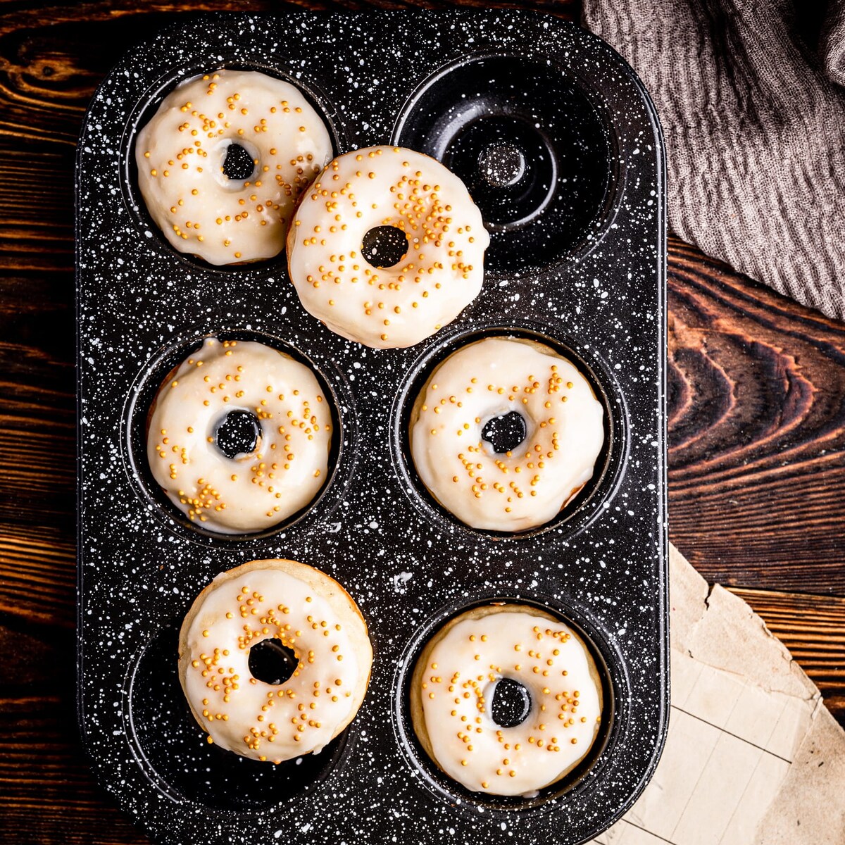 Forma do pieczenia 6 muffinów babeczek z powłoką nieprzywieralną KLAUSBERG